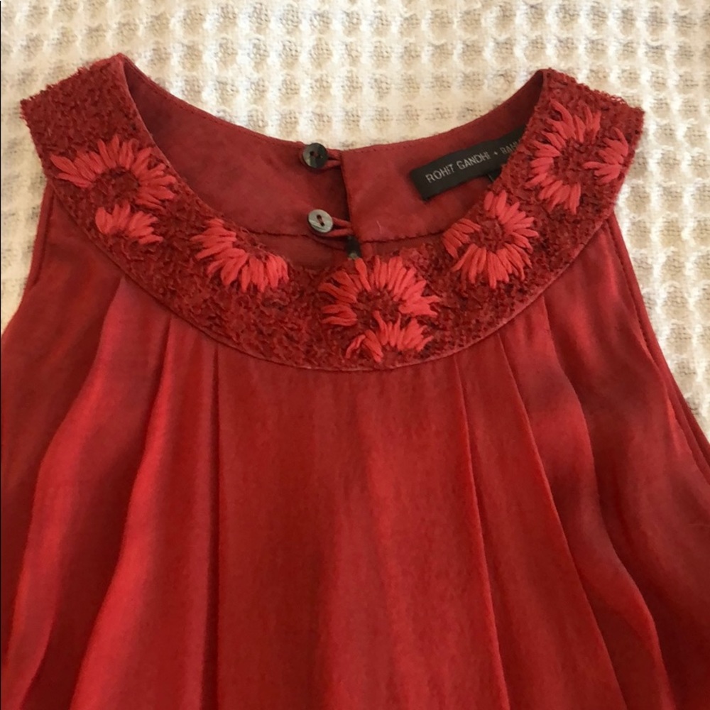 Mini dress by Rohit Gandhi and Rahul Khanna